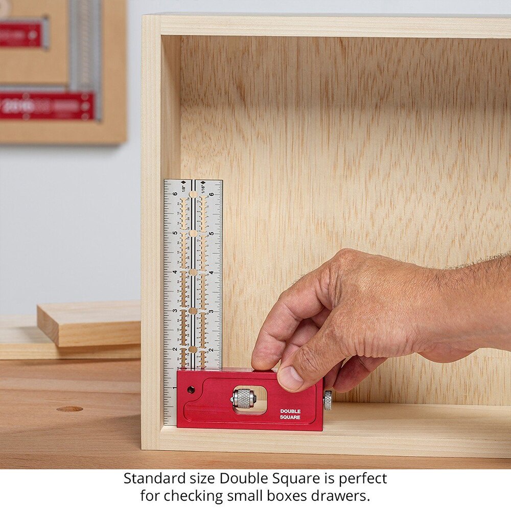 Hardware Repair Combination Double Square Woodworking Tools Adjustable Woodworkers Edge Rule Student Drawing Stone An... - Image 4