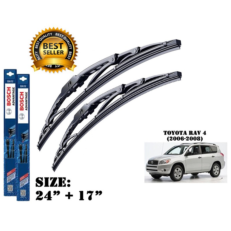 rav4 windshield wiper size