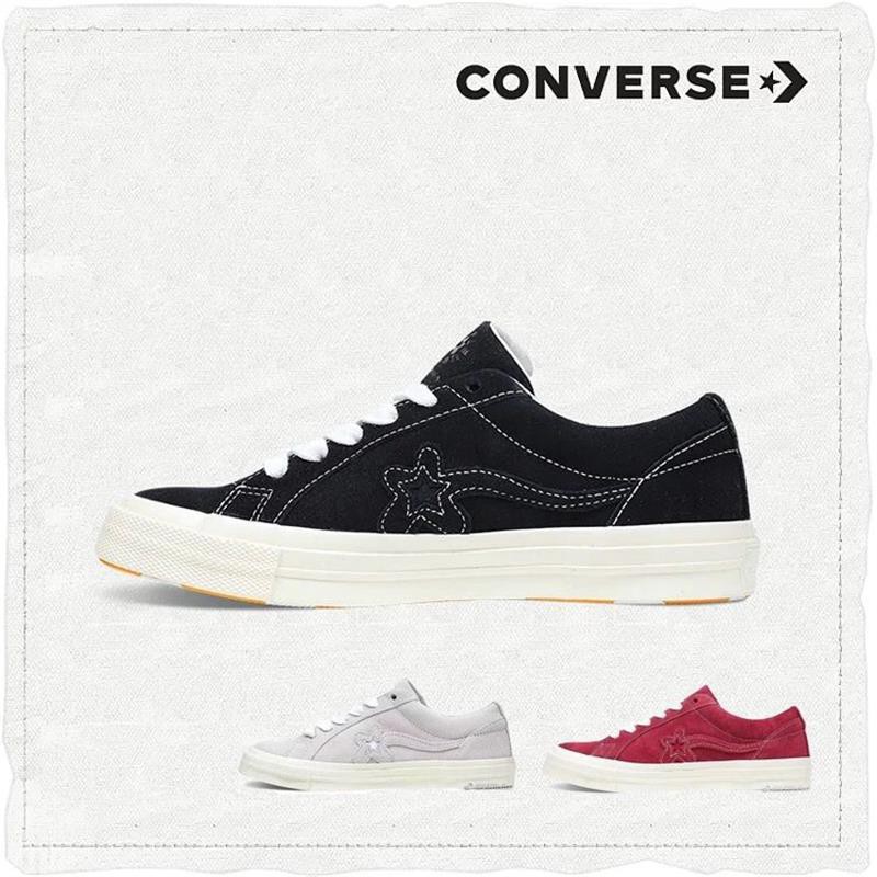 Corte marca Ya Converse One Star Ox Tyler The Creator Golf Le Fleur Mono In Black Men  Women Shoes Sneakers Men Women Shoes | Shopee Malaysia
