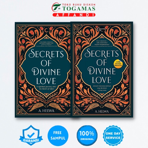 Secrets OF DIVINE LOVE (A SPIRITUAL JOURNEY INTO THE HEART OF ISLAM) English/INDONESIA/Exclusive Edition OF THE Koran A. Helwa