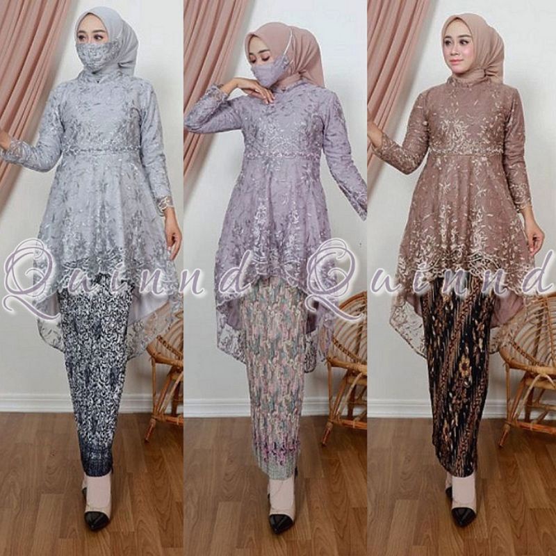 Lesti Set Lesti > Tulle Kebaya/Kebaya Blouse/Kebaya Rinjani/Kebaya