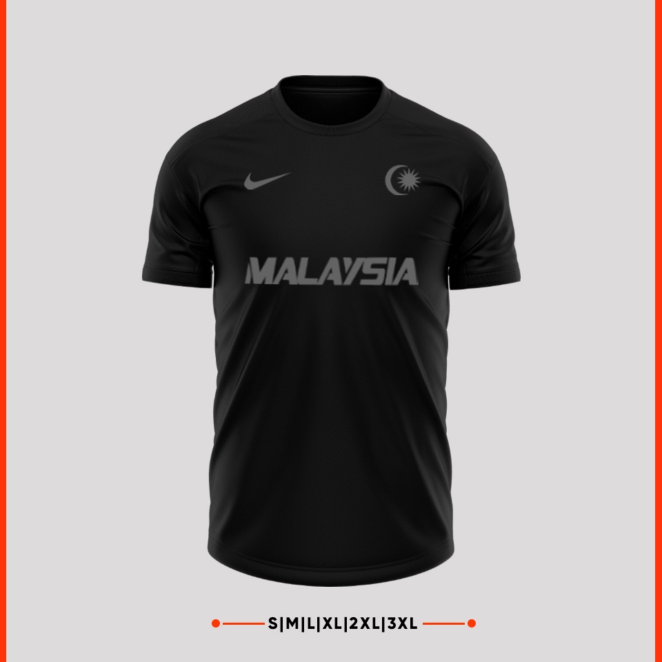 Jersi Malaysia Jersi Harimau Malaya FREE Custom Nama + Nombor | Jersey Malaysia | Jersi Bola Malaysia