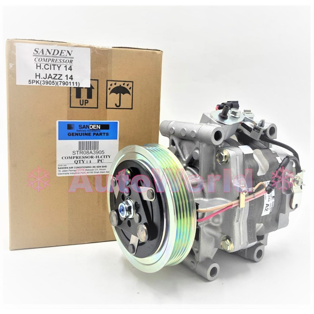 Honda City 2014 (T9A / GM6) u0026 Jazz 2014 (GK) Air Cond Compressor 