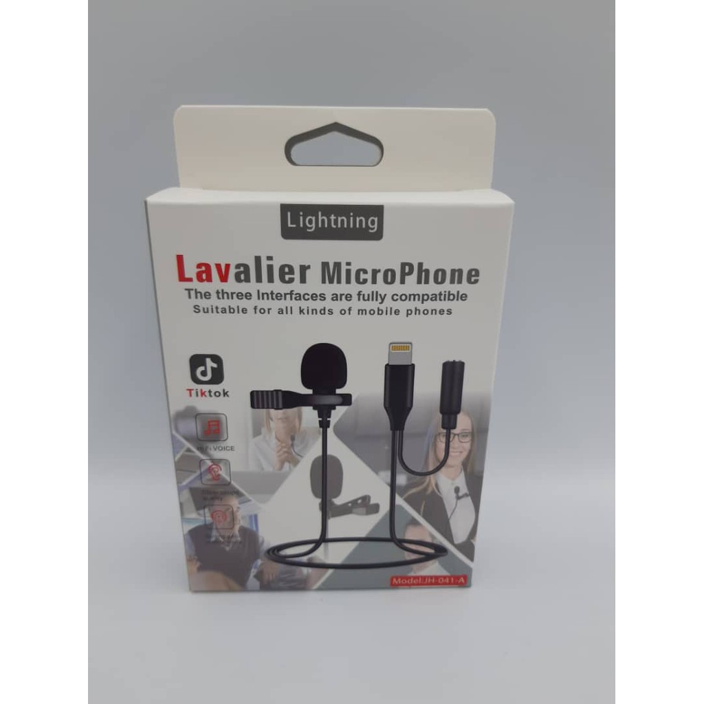 Professional Mini Mic Mobile Lavalier Type Mobile Microphone karaoke Microphone Small Clip Microphone Phone Recording