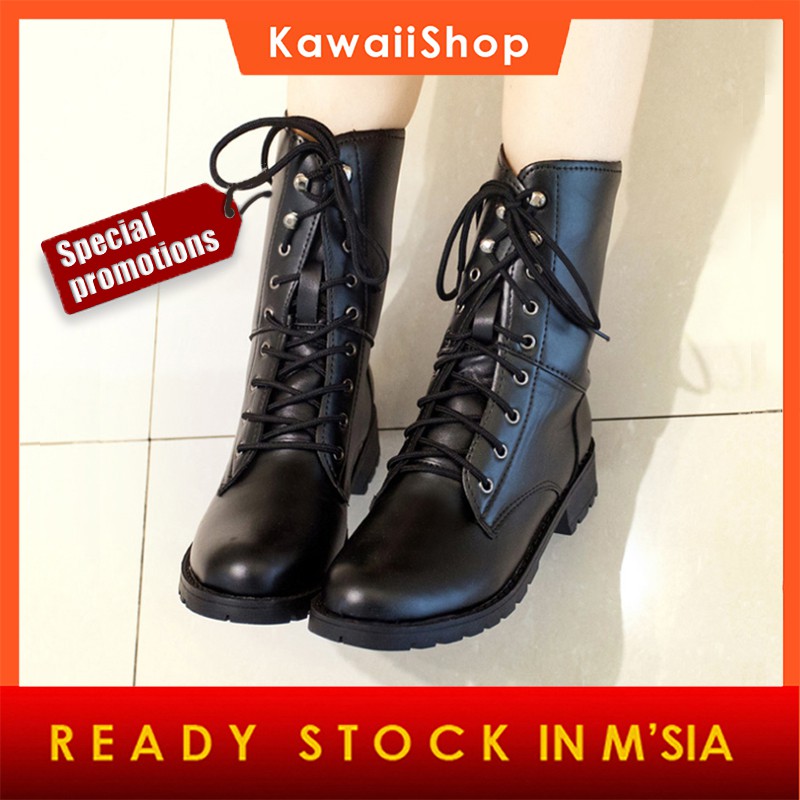 Women Boots Flat Boots Cowboy Boots Fashion Boots READY STOCK