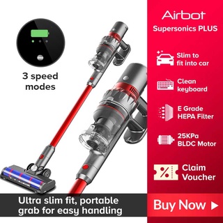 Image of Airbot Supersonics Plus Max Cordless Portable Vacuum Cleaner (25000Pa)
