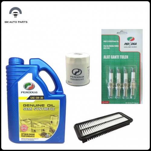 Alza / Myvi 1.3 /1.5 Package2 (5w30 Engine oil+Oil Filter 