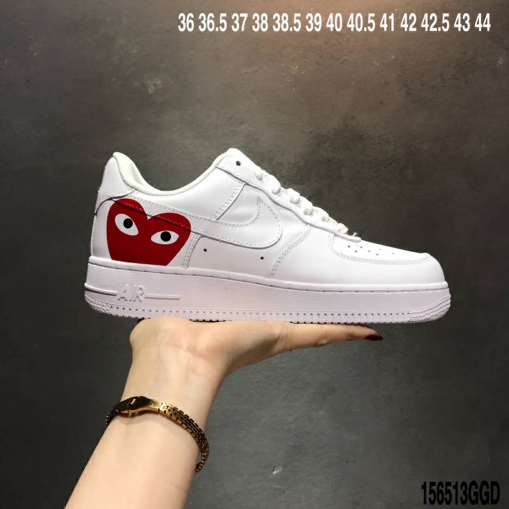 cdg play air force 1