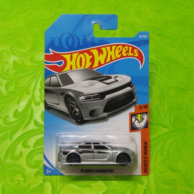 M0034] Hot Wheels 15 DODGE CHARGER SRT (Silver) | Shopee Malaysia