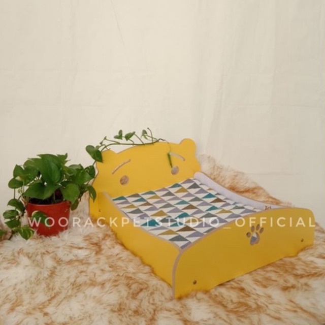 Buy Cat Bed (Katil kucing) yello colour  SeeTracker Malaysia