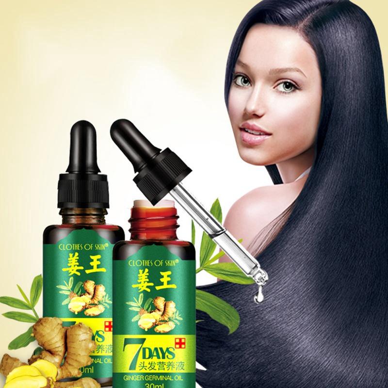 Serum Gugur  KL STOCK Ginger King Hair Growth Serum  7 Days Essence 