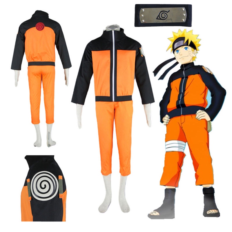 Anime Naruto Hatake Kakashi Uzumaki Shippuden Cosplay Costume Ninja ...