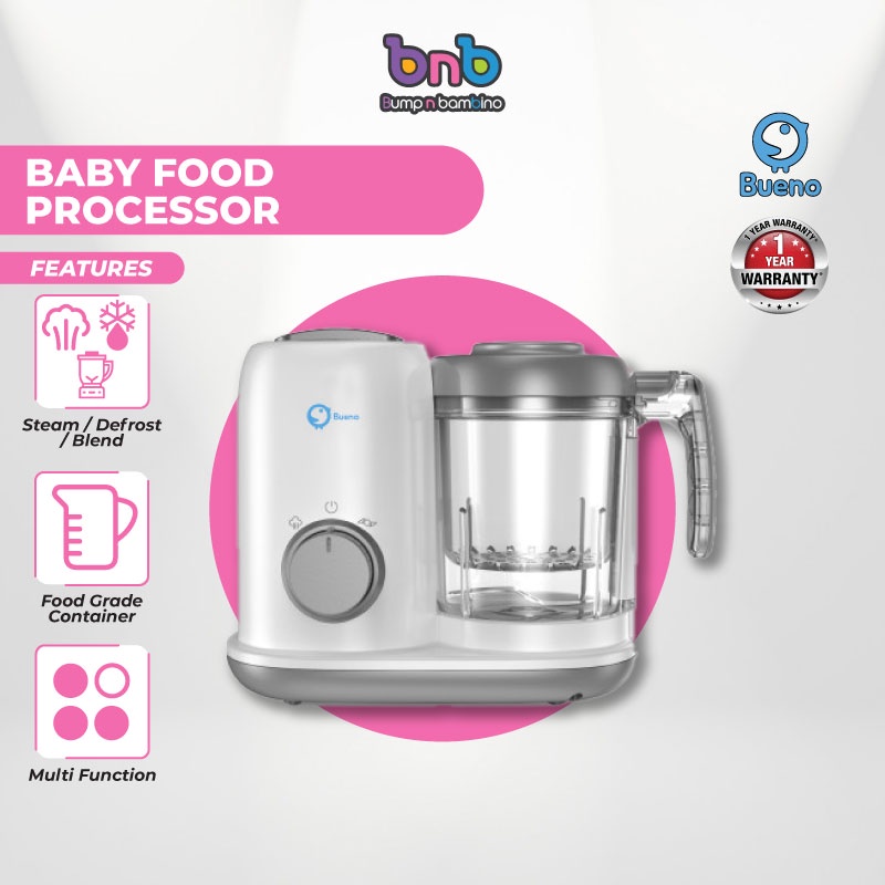 BNB Bueno Baby Food Processor Maker Mixer