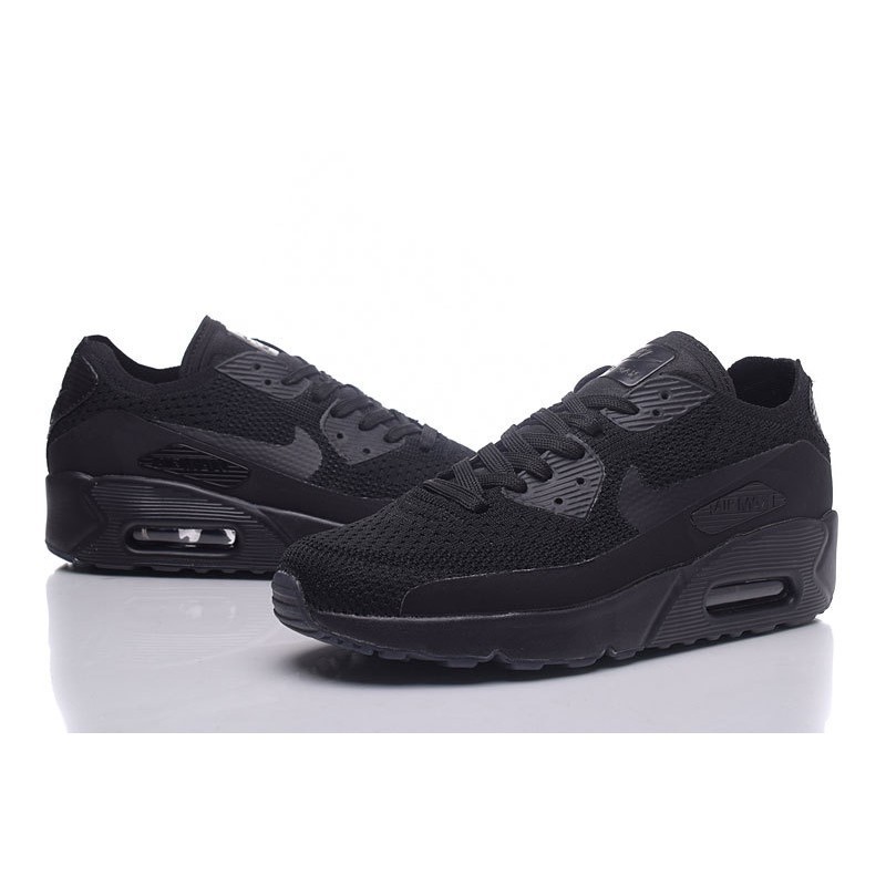 nike air max flyknit all black