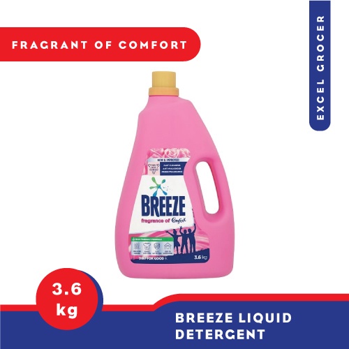 Breeze Fragrant of Comfort Liquid Detergent 3.6kg Shopee Malaysia