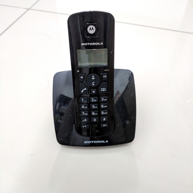 Cordless Telephone Motorola C401P Shopee Malaysia