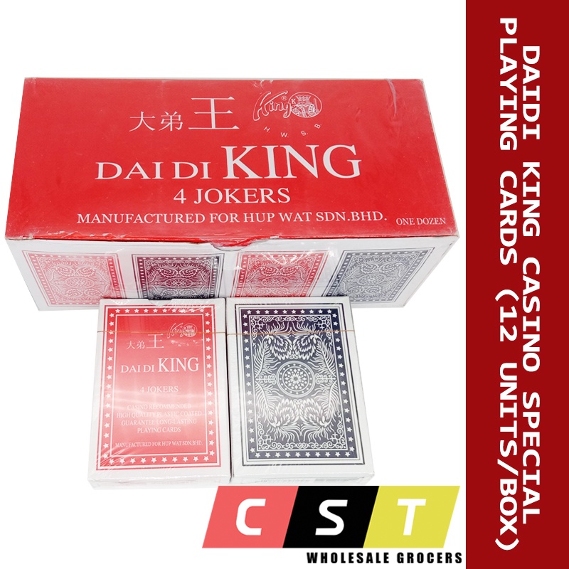 DAIDI KING Casino Special Playing Cards (12 Units/Box)