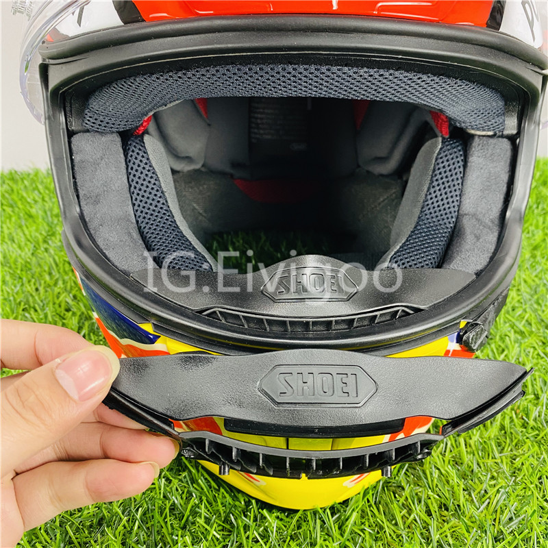 Shoei XSpirit III Helmet Nose Breath Guard Breath Deflector With Shoei