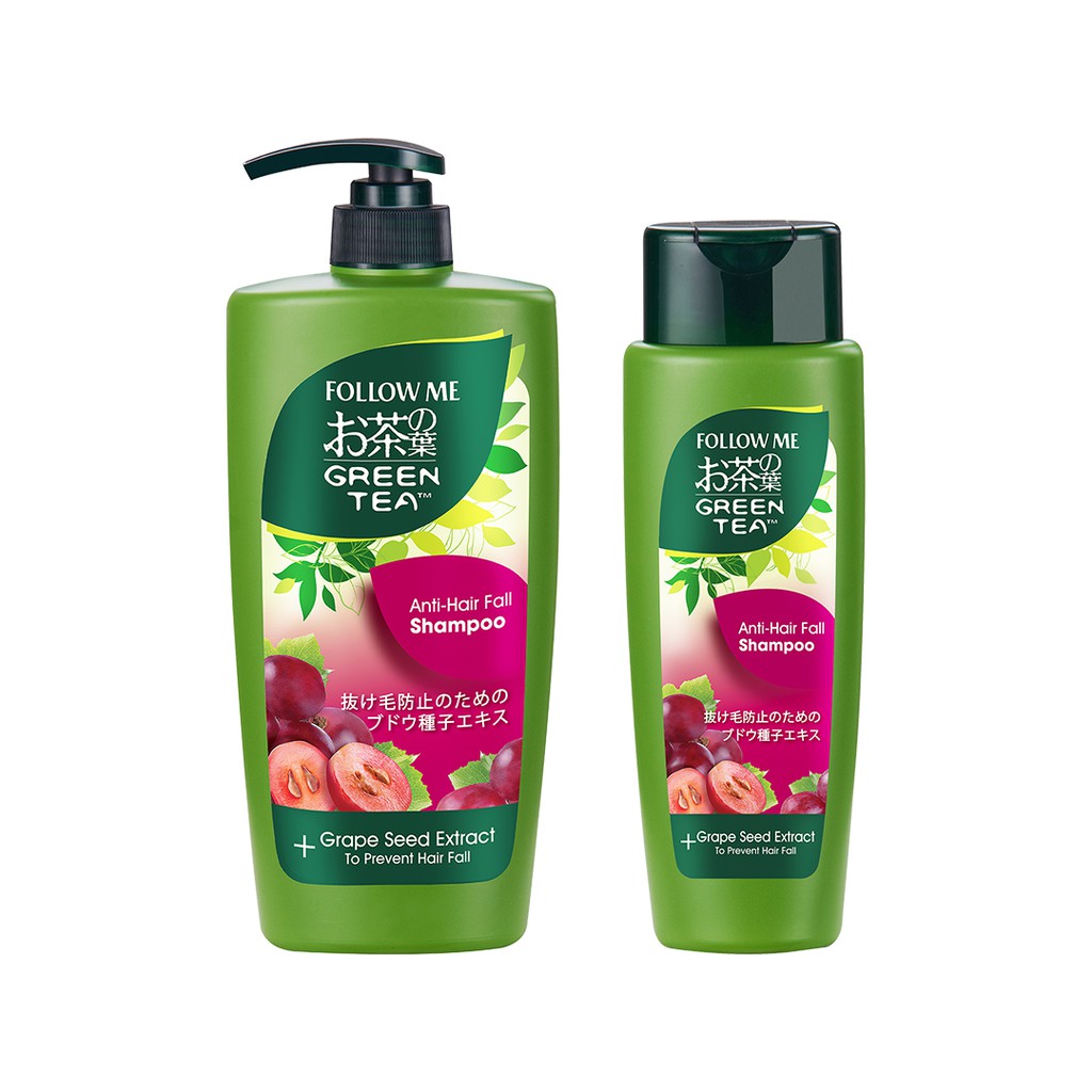 Follow Me Green Tea Anti- Hair Fall Shampoo | Shopee Malaysia
