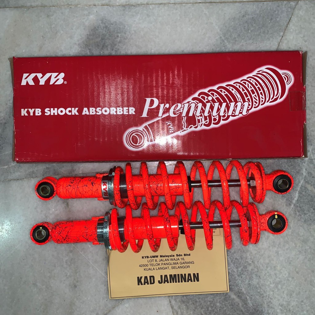 RXZ / EX5 KAYABA KYB Absorber ( Mono / Monoshock ) - Adjustable Sporty ...