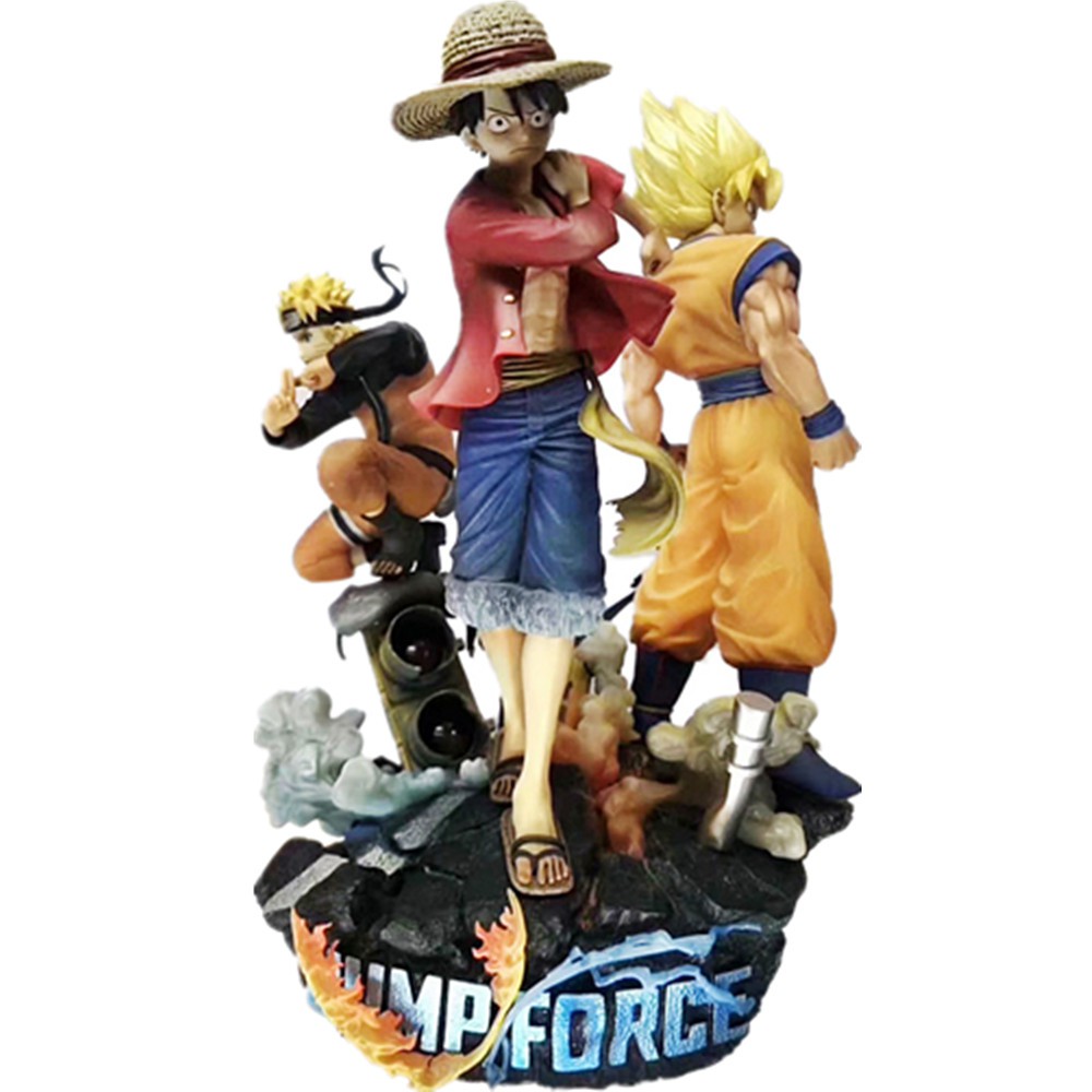 Game Jump Force One Piece Naruto Dragon Ball Pvc Action Figure 180mm Anime Game Luffy Goku Naruto Figurine Toy Diorama Shopee Malaysia