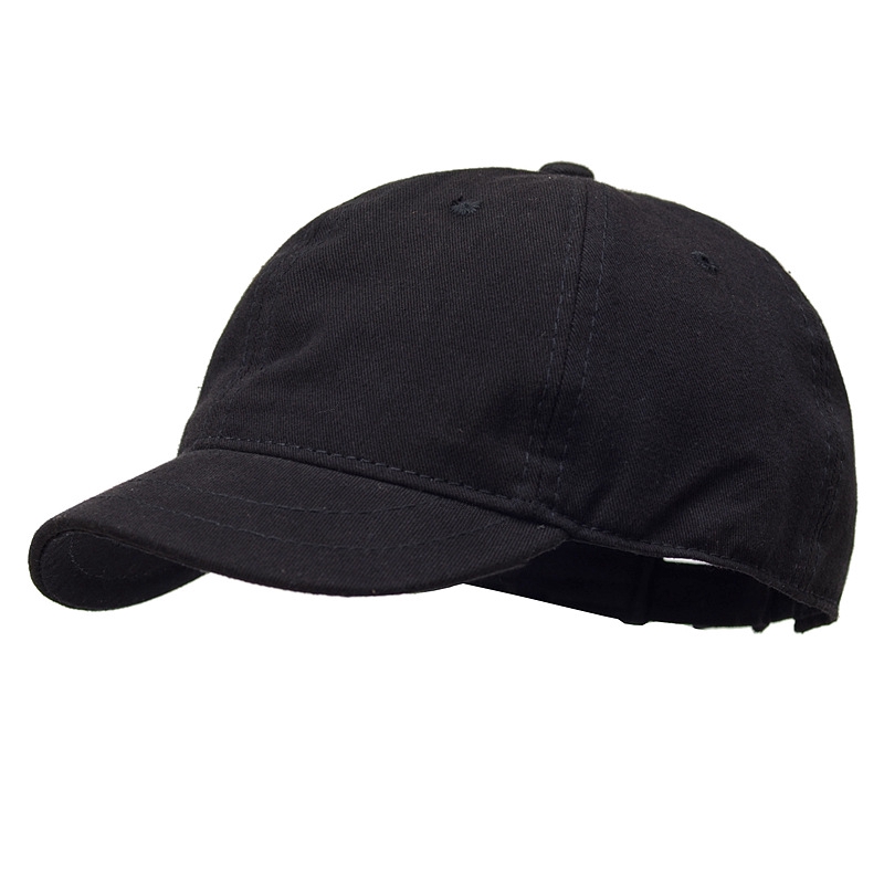 short visor baseball cap