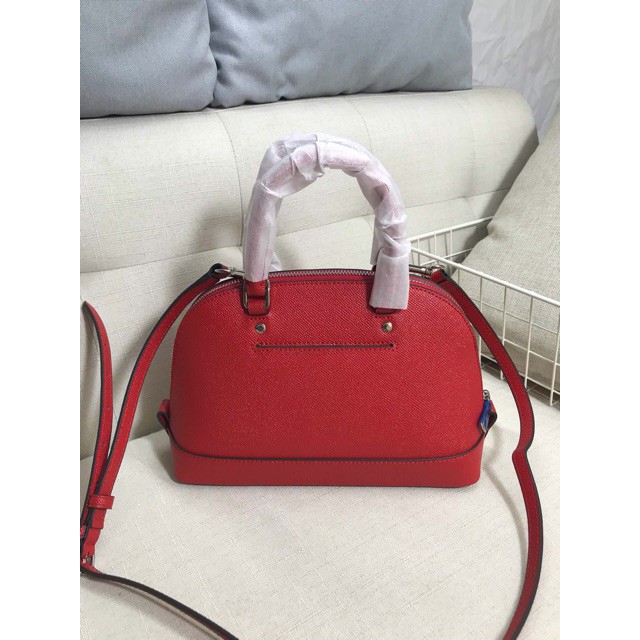coach sierra satchel red