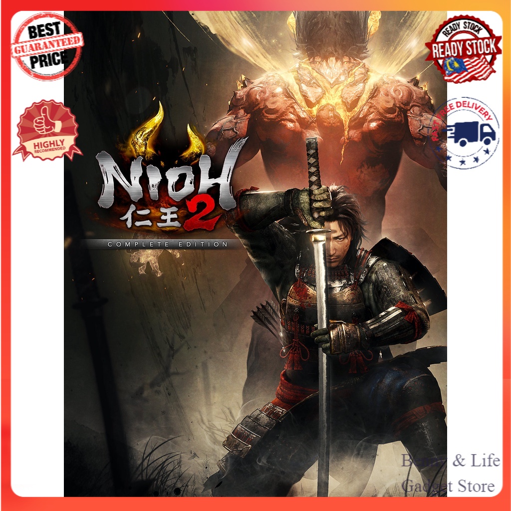 Nioh 2 The Complete Edition [ver1.25 & Incl. All DLCs] Offline with DVD ...