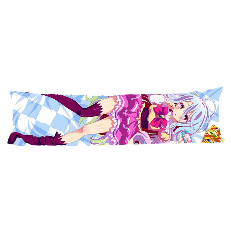 Lavendei Anime NO GAME NO LIFE Throw Pillowcase Double-Sided Pattern Rem Body Pillowcase Long Hugging Body Pillowcase Best for Anime Fans 150cm x 50cm Material: 2 Way 