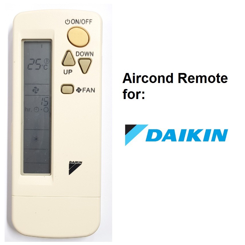 Daikin Aircond Air Conditioner remote control BRC4C151 BRC4C152