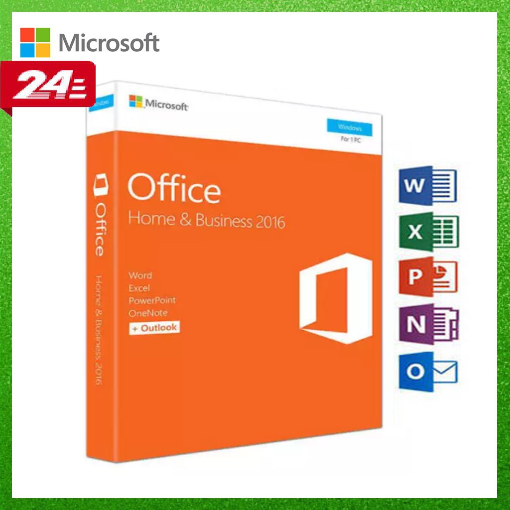 Microsoft Office Home Business 2016 Retail Pack Shopee Malaysia