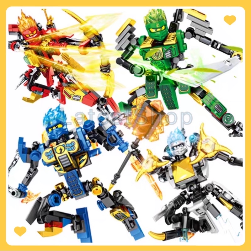 LEGO Ninjago Robot Set Venom Building Block Toys For Kids Boy And Girls ...