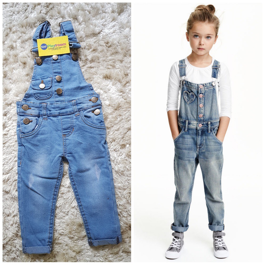 overall jeans for kids