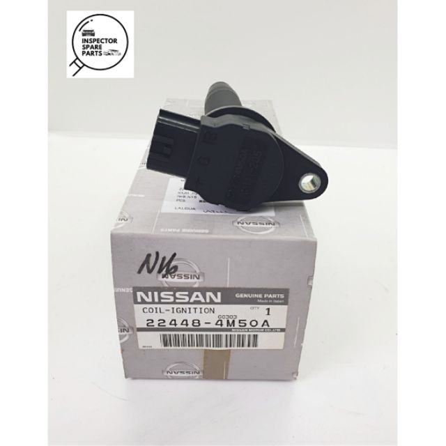 100 Original Nissan Sentra N16 Ignition Coil Made In Japan 224484m50a Hitachi Shopee Malaysia