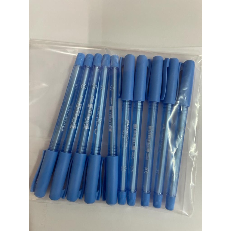 faber-castell-ball-pen-0-7-nx-23-black-blue-10pc-shopee-malaysia