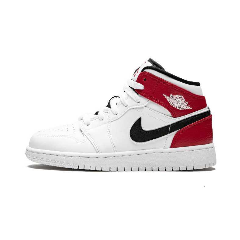 aj1 white and red