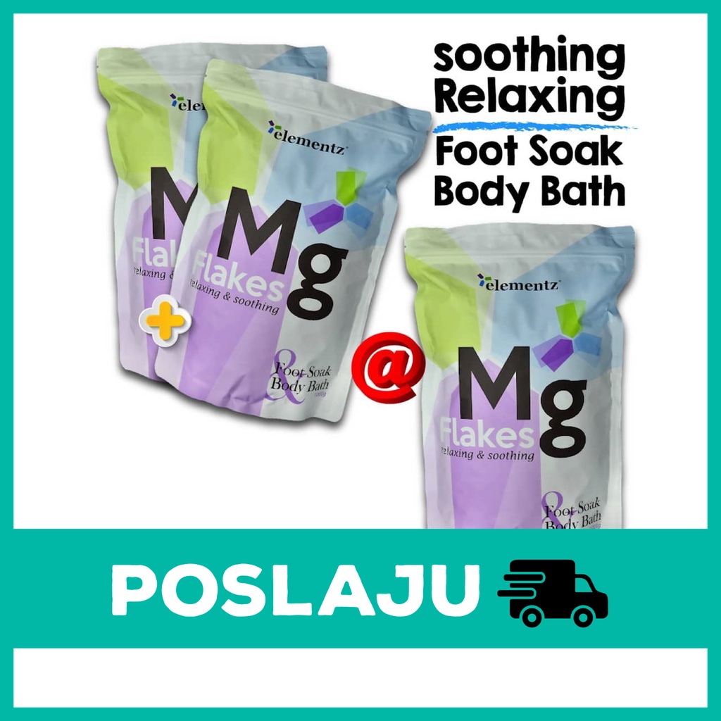 ELEMENTZ MAGNESIUM FLAKES (1kg) Shopee Malaysia
