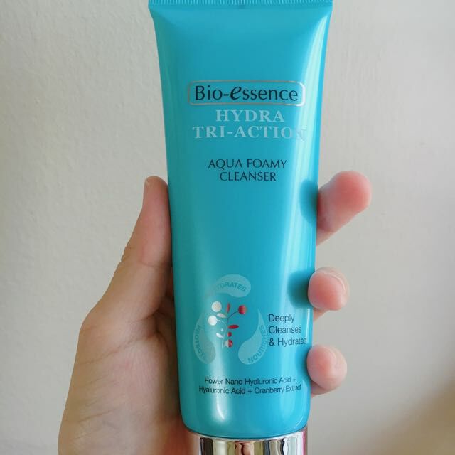 bio essence hydra tri action cleanser