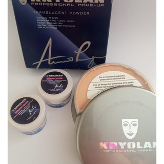 ORIGINAL KRYOLAN Bedak Tabur TRIAL REPACK Translucent Powder Loose