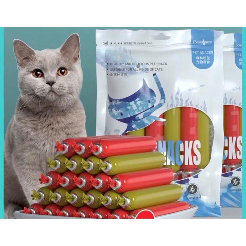 Makanan Kucing / Treats Sausage Hot Dog  Shopee Malaysia