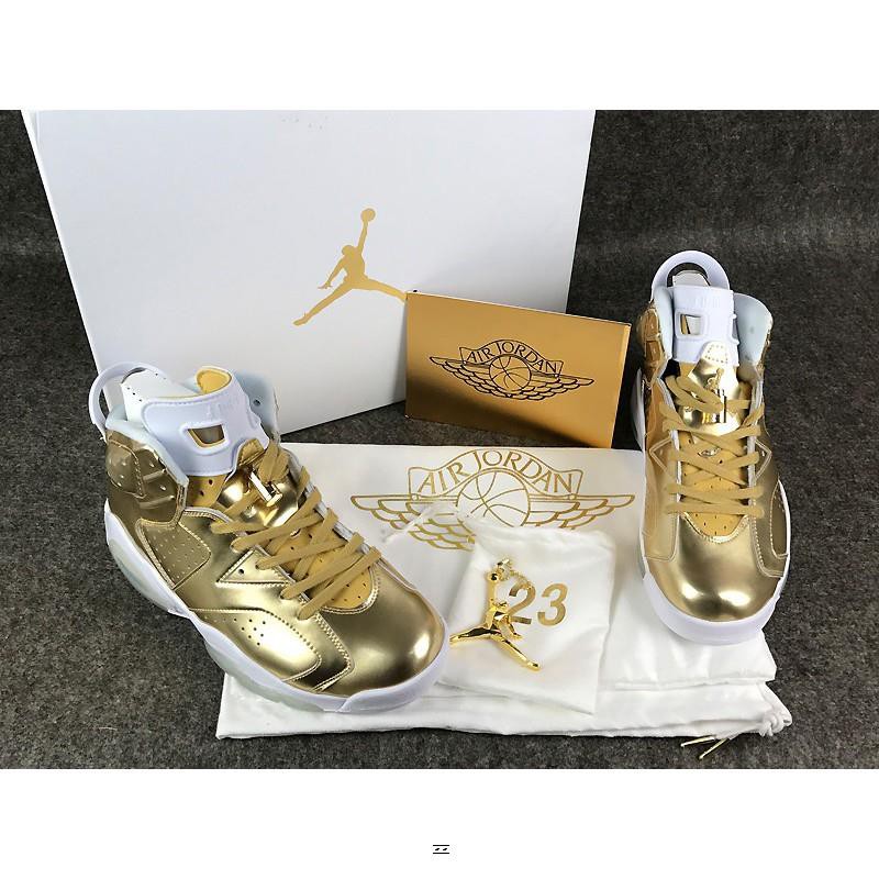 jordan 6 pinnacle metallic gold