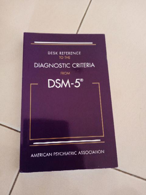 Dsm 5 Desk Reference To The Diagnostic Criteria Pocketbook