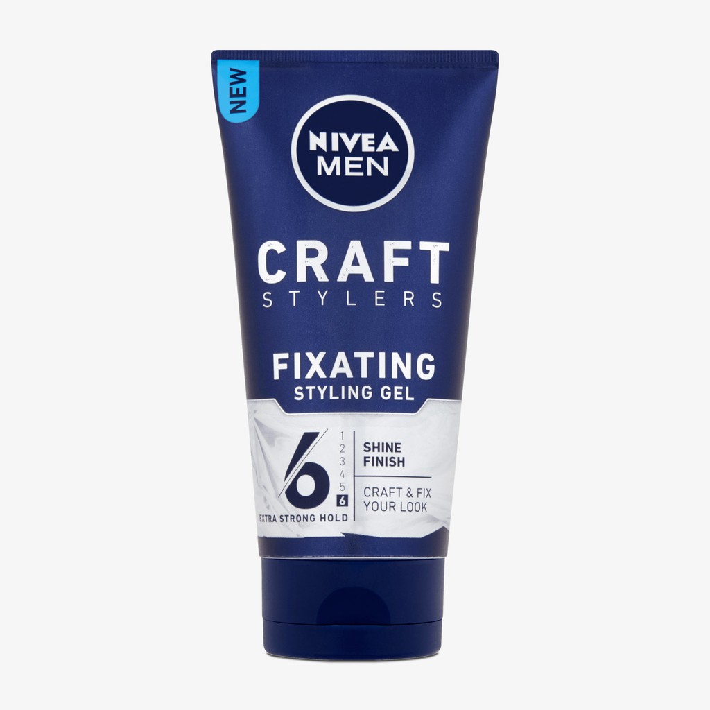 Nivea Men Craft Stylers Fixating Styling Gel 150g Shopee Malaysia