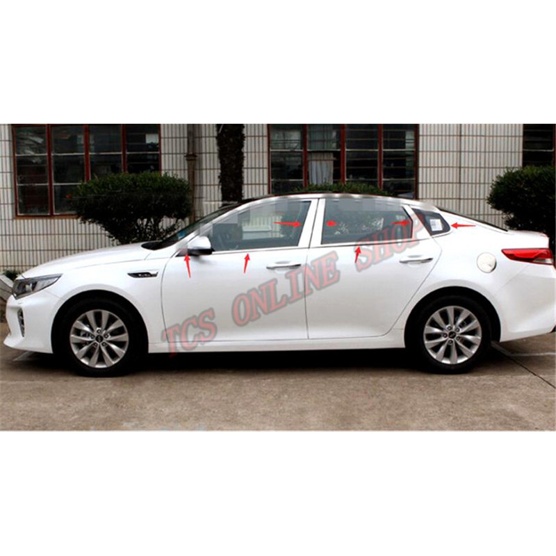 2014 kia optima chrome window trim