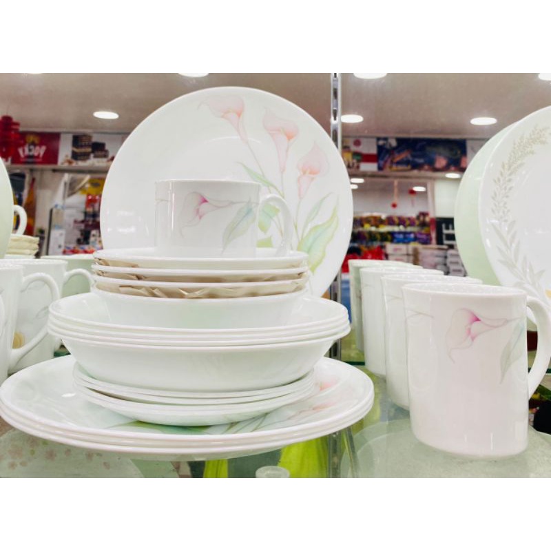 NEW ARRIVED CORELLE 20PCS LILYVILLE (READY STOCK) Shopee Malaysia
