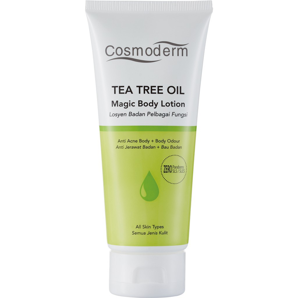 Cosmoderm Tea Tree Oil Magic Body Lotion 125ml Shopee Malaysia 7071