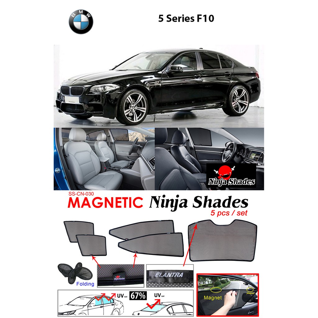 bmw 5 series window shades