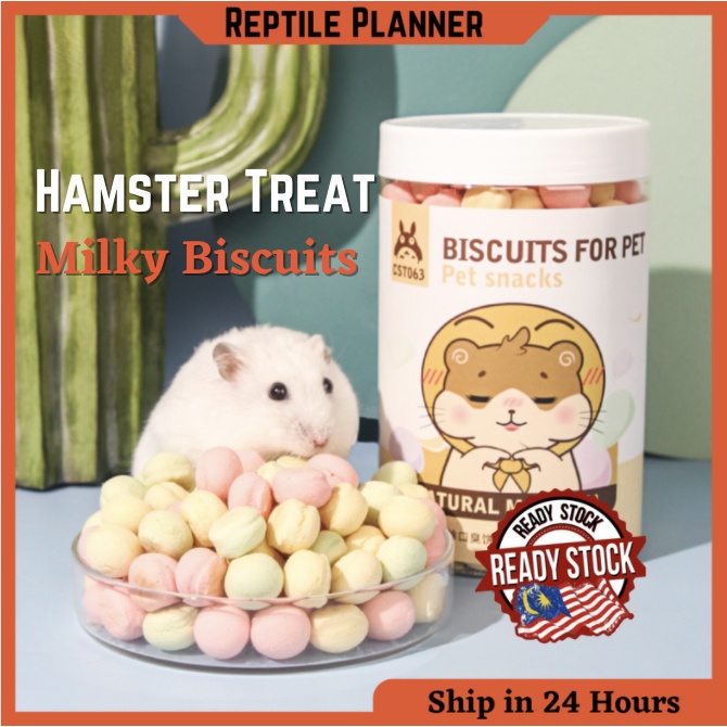 Milky Biscuits Hamster Food Hamster Treats Snack Sugar Glider Makanan