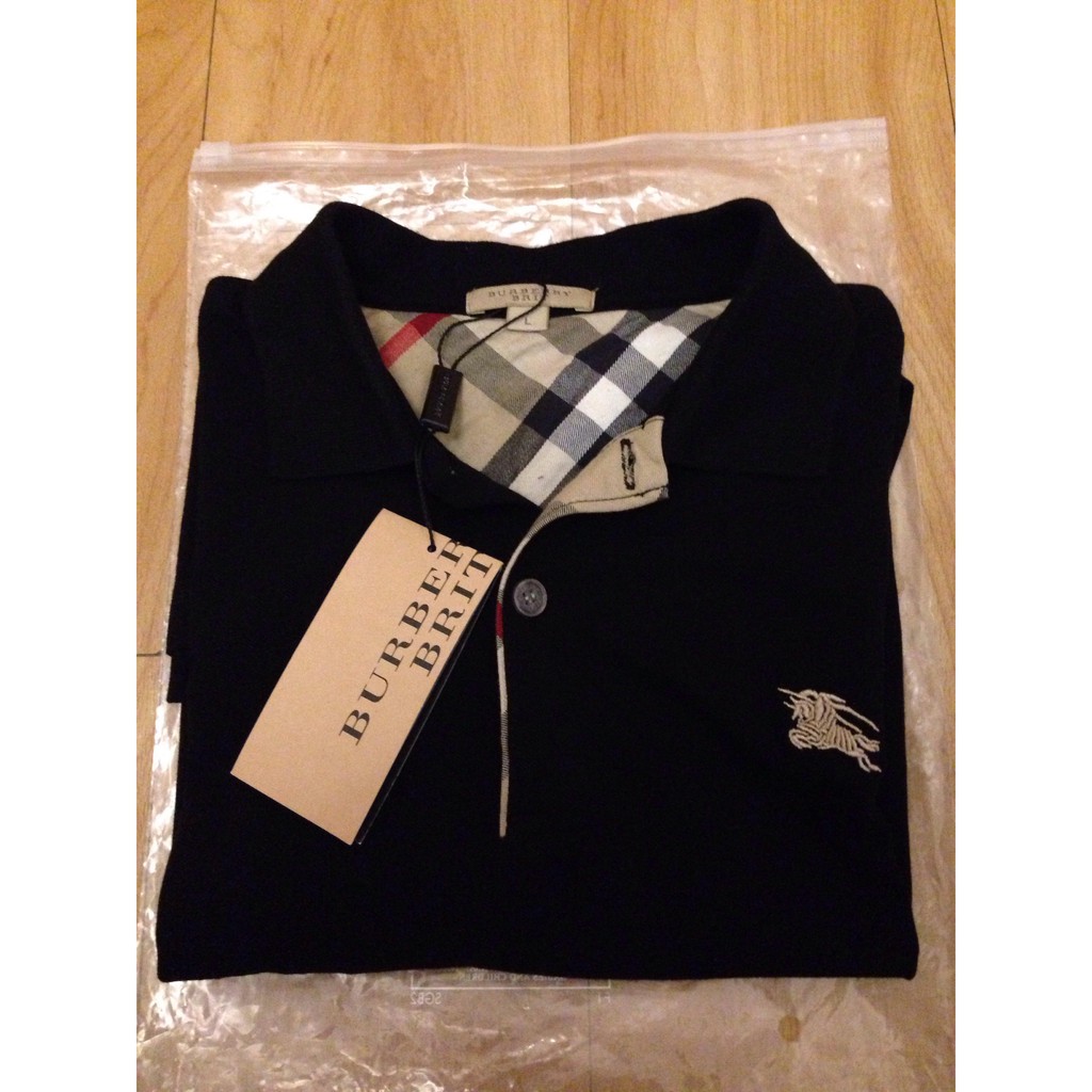 NEW Burberry Brit Polo Shirt | Shopee 