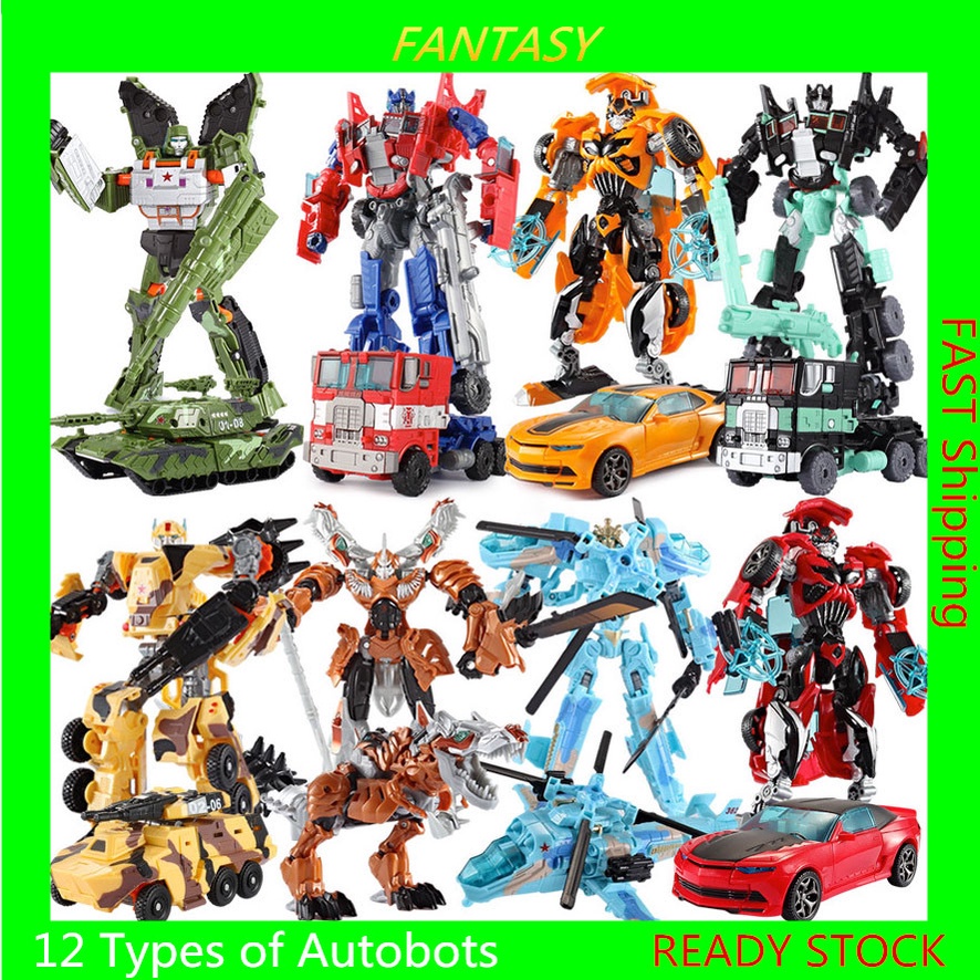 【In Stock】Transformers Robot Autobots Optimus Prime Bumblebee Megatron